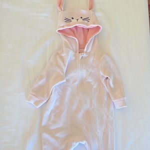 Car & Jack Bunny Zipup Onesie